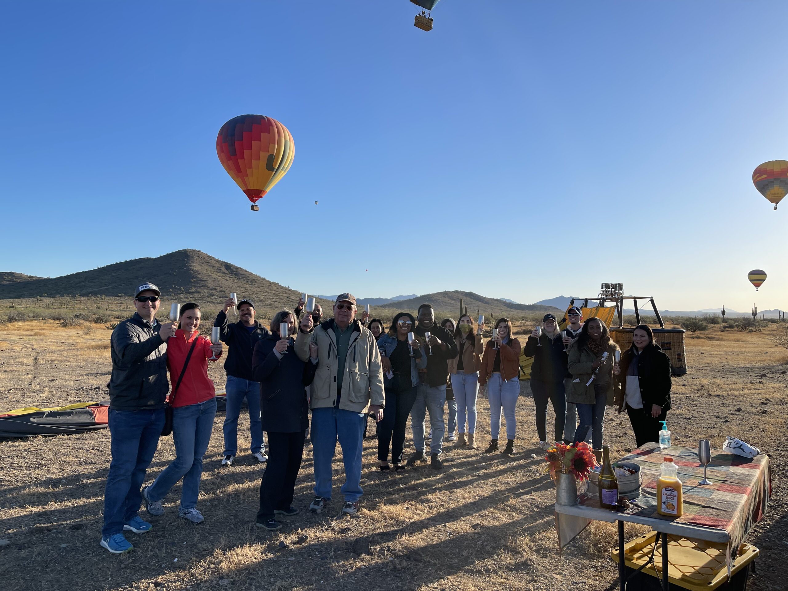 Group Cheers