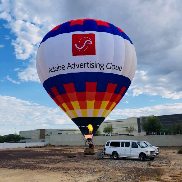 Corporate Hot Air Balloon Banner